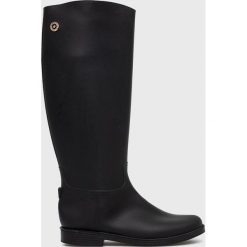 Answear Lab kalosze damskie kolor czarny. Czarne kalosze Answear Lab, bez wzorów, z gumy, z okrągłym noskiem, bez zapięcia. Za 159.99 zł.