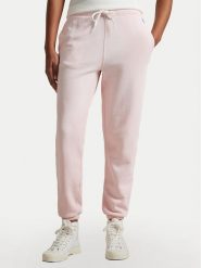 Polo Ralph Lauren Spodnie dresowe 211935585018 Różowy Regular Fit. Czerwone spodnie dresowe Polo Ralph Lauren, bez wzorów, z bawełny. Za 549.99 zł.