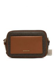 Michael Kors Torebka 32R5G5VC9B Brązowy. Brązowe listonoszki Michael Kors, bez wzorów, ze skóry, bez dodatków. Za 679.99 zł.