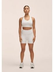 Legginsy Kolarki Damskie Casall Wysoki Stan. Białe legginsy Casall, bez wzorów, krótkie. Za 239.00 zł.