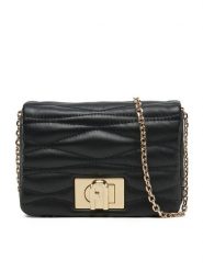 Furla Torebka 1927 Mini Soft WE00735 BX3221 O6000 Czarny. Czarne kopertówki Furla, bez wzorów, ze skóry, wizytowe, bez dodatków. Za 989.99 zł.