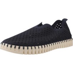 Buty ILSE JACOBSEN TULIP Niebieski. Niebieskie buty trekkingowe Ilse Jacobsen, bez wzorów, bez zapięcia, trekkingowe. Za 275.99 zł.