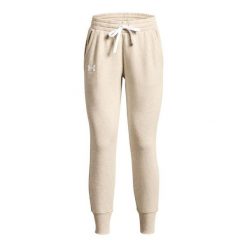 Spodnie Do Biegania Rival Fleece Dla Kobiet. Brązowe spodnie dresowe Under Armour, bez wzorów, długie. Za 260.99 zł.
