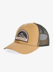 Czapka z daszkiem Fjallraven Badge Langtradarkeps. Brązowe czapki z daszkiem Fjällräven, na lato, bez wzorów, z bawełny. Za 202.29 zł.