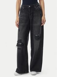 Tommy Jeans Jeansy DW0DW23842 Czarny Loose Fit. Czarne jeansy Tommy Jeans, bez wzorów, z bawełny. Za 649.99 zł.