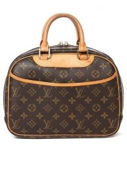 Louis Vuitton Torebka "Trouville" w kolorze brązowym - 30 x 25 x 11 cm rozmiar: onesize. Brązowe torebki klasyczne Louis Vuitton, bez wzorów, z materiału, bez dodatków. Za 3,371.99 zł.