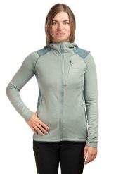 Bluza trekkingowa damska Birger Hoodie. Zielone bluzy Viking, s, bez wzorów, z elastanu, bez ramiączek, z kapturem. Za 349.99 zł.