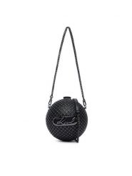 KARL LAGERFELD Torebka B4W30236 Czarny. Czarne kopertówki KARL LAGERFELD, bez wzorów, ze skóry, wizytowe, bez dodatków. Za 1,199.00 zł.