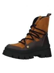 Steve Madden Skórzane botki w kolorze jasnobrązowym rozmiar: 40. Brązowe botki Steve Madden, bez wzorów, bez obcasa, bez zapięcia. Za 334.23 zł.
