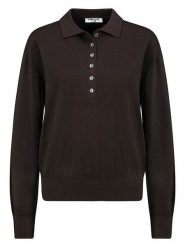 Sublevel Sweter w kolorze ciemnobrązowym rozmiar: S. Brązowe swetry Sublevel, s, bez wzorów, bez ramiączek. Za 170.47 zł.