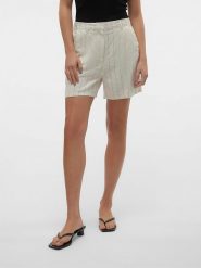 Vero Moda Szorty "Mindy" w kolorze białym rozmiar: 36. Białe szorty Vero Moda, bez wzorów. Za 39.58 zł.