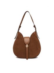 BOSS Torebka Boss Beyond Hobo S 50557954 Brązowy. Brązowe torebki klasyczne Boss, bez wzorów, ze skóry, bez dodatków. Za 1,699.00 zł.