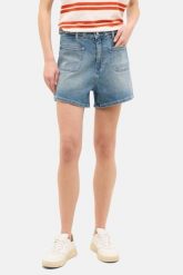 Damskie Szorty Mustang Style Purley Shorts Denim Blue 1016560 5000 332. Niebieskie szorty Mustang, bez wzorów, z denimu. Za 169.99 zł.