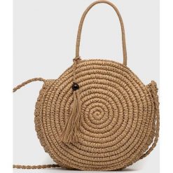 Answear Lab torebka kolor beżowy. Brązowe torebki klasyczne Answear Lab, bez wzorów, bez dodatków. Za 149.99 zł.
