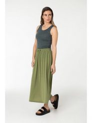 Super.natural Spódnica w kolorze khaki rozmiar: XS. Brązowe spódnice super.natural, xs, bez wzorów, z materiału, maxi. Za 126.99 zł.