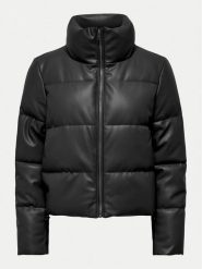 ONLY Kurtka puchowa Elsie 15322016 Czarny Regular Fit. Czarne kurtki ONLY, l, bez wzorów, z puchu, bez kaptura. Za 149.99 zł.