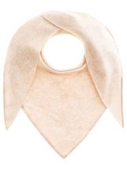 Zwillingsherz Kaszmirowa chusta trójkątna w kolorze beżowym rozmiar: onesize. Brązowe chusty Zwillingsherz, bez wzorów, z kaszmiru. Za 281.76 zł.