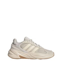 Ozelle Cloudfoam Shoes. Białe buty sportowe lifestyle adidas, bez wzorów, z materiału, sportowe, bez zapięcia. Za 341.00 zł.