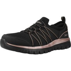 Buty SKECHERS GRACEFUL PURECRUSH Czarny. Czarne trekkingi Skechers, bez wzorów, z materiału, bez zapięcia, trekkingowe. Za 249.99 zł.