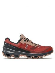 On Buty do biegania Cloudventure Waterproof 32.99248 Bordowy. Czerwone buty do biegania On, bez wzorów, z materiału, bez zapięcia, do biegania. Za 799.99 zł.