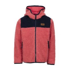 Trespass Lindenn- Polar unisex w kolorze truskawkowym. Niebieskie bluzy z polaru Trespass, bez wzorów, z polaru, do jazdy konnej. Za 261.99 zł.