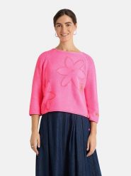 LIEBLINGSSTÜCK Sweter "Auri" w kolorze różowym rozmiar: 44. Różowe swetry LIEBLINGSSTÜCK, bez wzorów, z bawełny, bez ramiączek. Za 342.60 zł.