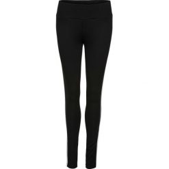Legginsy z paskami z boku nogawki bonprix czarno-biały. Legginsy marki bonprix. Za 59.99 zł.