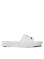 Converse Klapki All Star Slide Slip 171215C Biały. Białe klapki Converse, bez wzorów, ze skóry, retro, bez obcasa, bez zapięcia. Za 99.99 zł.