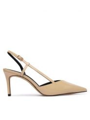 Aldo Szpilki Vivennia 14296260 Beżowy. Brązowe szpilki Aldo, bez wzorów, ze skóry, bez obcasa, na szpilce, bez zapięcia. Za 359.99 zł.