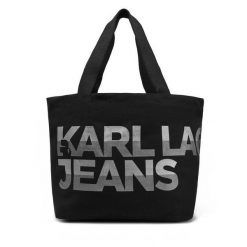 Torebka KARL LAGERFELD. Czarne torebki klasyczne KARL LAGERFELD, bez wzorów, klasyczne, bez dodatków. Za 249.99 zł.