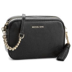 Torebka MICHAEL Michael Kors. Czarne listonoszki MICHAEL Michael Kors, bez wzorów, bez dodatków. Za 739.99 zł.