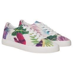 Desigual Tenisówki Damskie Canvas Vulcanized 38 Białe. Trampki marki Desigual. Za 229.00 zł.