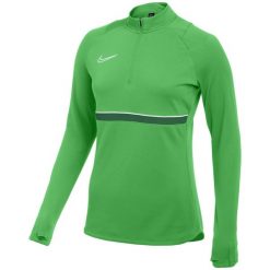 Kurtka Kobieta Nike Academy 21 zielony. Zielone kurtki Nike, l, bez wzorów, z materiału, sportowe, bez kaptura. Za 201.20 zł.