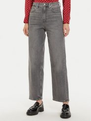 Tommy Hilfiger Jeansy WW0WW42795 Szary Straight Fit. Szare jeansy Tommy Hilfiger, bez wzorów, z bawełny. Za 299.99 zł.