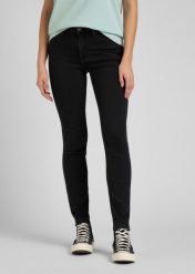 LEE DAMSKIE SPODNIE JEANSOWE LEE FOREVERFIT BLACK AVERY L32SOZVT 112145054. Czarne jeansy Lee, l, bez wzorów, z jeansu. Za 229.99 zł.