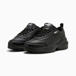 Buty sportowe damskie Puma CILIA MODE. Buty trekkingowe Puma, bez wzorów, z gumy, bez zapięcia, do biegania. Za 364.77 zł.