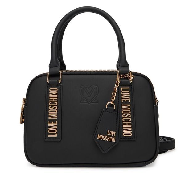 Torebka LOVE MOSCHINO. Czarne torebki klasyczne Love Moschino, bez wzorów, klasyczne, bez dodatków. Za 749.99 zł.