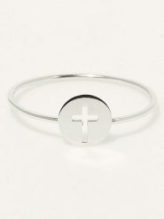 OR ÉCLAT Złoty pierścionek "Croix dorée" rozmiar: 54. Szare pierścionki Or Éclat, złote. Za 260.99 zł.