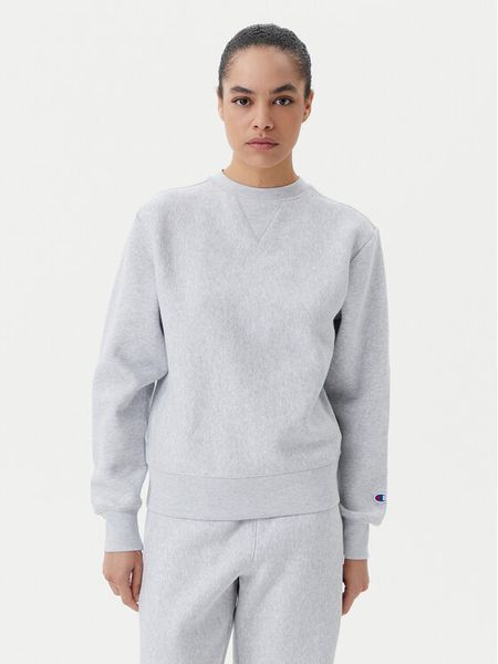 Champion Bluza 117871 Szary Regular Fit. Szare bluzy Champion, m, bez wzorów, z bawełny, bez ramiączek, bez kaptura. Za 239.99 zł.