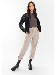 Northwood Kurtka pikowana "Soren" w kolorze czarnym rozmiar: S. Czarne kurtki Northwood, s, bez wzorów, prążkowane, bez kaptura. Za 121.99 zł.