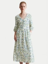 Marc O'Polo Denim Sukienka letnia 500 0006 800 Kolorowy Relaxed Fit. Sukienki Marc O'Polo DENIM, l, bez wzorów, z denimu, bez kołnierzyka, bez ramiączek. Za 499.99 zł.