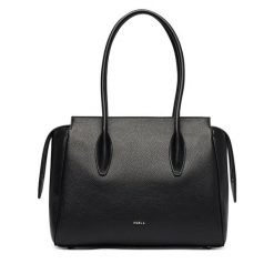 Torebka Furla. Czarne torebki klasyczne Furla, bez wzorów, klasyczne, bez dodatków. Za 1,839.00 zł.