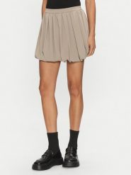 Please Spódnica mini G0MJCSI000 Beżowy Regular Fit. Brązowe spódnice Please, m, bez wzorów, z syntetyku, mini. Za 149.99 zł.