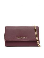 Valentino Torebka Zero Pre VPS7B3212 Bordowy. Czerwone kopertówki Valentino, bez wzorów, ze skóry, wizytowe, bez dodatków. Za 279.99 zł.