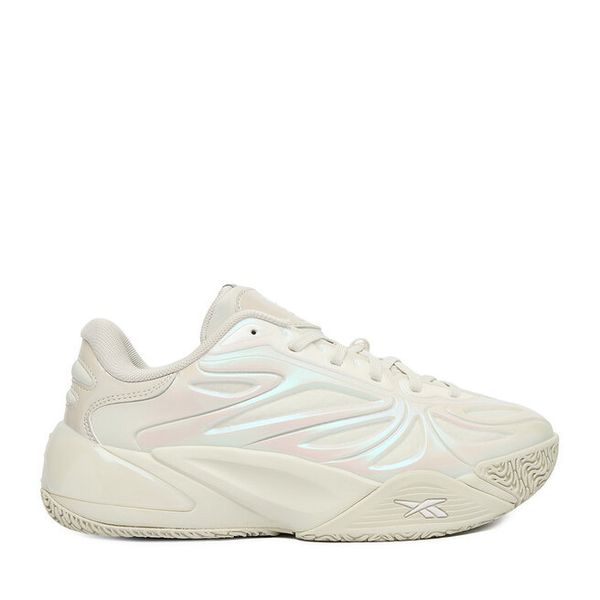 Buty do koszykówki Reebok. Białe buty treningowe Reebok, bez wzorów, bez zapięcia, do koszykówki. Za 479.99 zł.