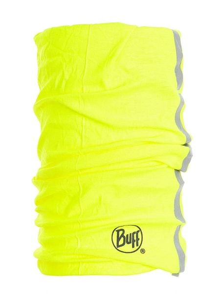 Buff Szal-koło w kolorze żółtym - 50 x 24 cm rozmiar: onesize. Żółte szaliki i kominy Buff, bez wzorów, z materiału. Za 74.95 zł.