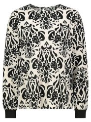 Sublevel Bluzka w kolorze czarno-kremowym rozmiar: XL. Brązowe bluzki Sublevel, s, bez wzorów, z wiskozy, klasyczne, bez kołnierzyka, bez ramiączek. Za 87.61 zł.