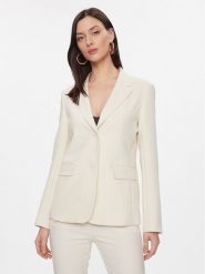 Max Mara Leisure Marynarka Uva 2415041031 Écru Regular Fit. Marynarki i żakiety Max Mara Leisure, bez wzorów, z syntetyku, bez ramiączek. Za 819.99 zł.