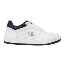 Buty Champion RD18 Foil Low Cut S11711 WW011 białe. Białe buty treningowe bez wzorów, z gumy, bez zapięcia. Za 313.90 zł.