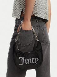 Juicy Couture Torebka CEO-BEJXT8764WPO. Czarny. Czarne torebki klasyczne Juicy Couture, bez wzorów, z materiału, bez dodatków. Za 269.99 zł.